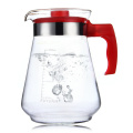 Haonai wholesale fancy customized glass pitcher